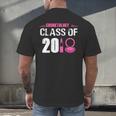 2018 Cosmetology Graduation Shirt Makeup Artist Men's Back Print T-Shirt