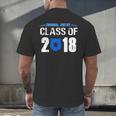 2018 Criminal Justice Graduation Shirt Criminal Justice Men's Back Print T-Shirt