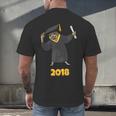 2018 Graduation Shirts Sloth Lovers For Women Teens Men's Back Print T-Shirt