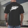 2019 Graduation SharkShirt High School College Grad Men's Back Print T-Shirt