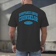 2019 Graduation For Substance Abuse Counselor Men's Back Print T-Shirt