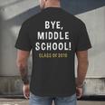 2019 Middle School Graduation Junior High Student Shirt Men's Back Print T-Shirt