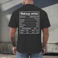 2020 Cosmetology Graduation Design Makeup Artists Hair Men's Back Print T-Shirt