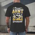2021 Graduation Shirts For Family 2021 Graduation For Aunt Men's Back Print T-Shirt