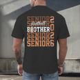 2026 Football Senior Brother Graduation Matching Family Men's Back Print T-Shirt