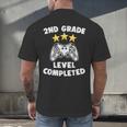 2nd Grade Graduation Video Gamer Tee Men's Back Print T-Shirt