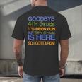 4th Grade Graduation To 5th T-Shirt Kids Tee Fifth Men's Back Print T-Shirt