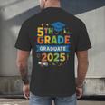 5th Grade Graduation 2025 Graphic – Class Of 2025 Theme Men's Back Print T-Shirt