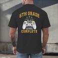 6th Grade Graduation Senior Video Gamer Graduated Men's Back Print T-Shirt
