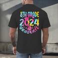 8th Grade Graduate 2024 Graduation Last Day Of School Tie Men's Back Print T-Shirt