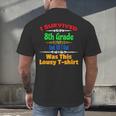 8th Grade Graduation Boys Girls Grad Education Men's Back Print T-Shirt