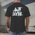 Anti Social Anti Social Club Introvert People Hate Men's Back Print T-Shirt
