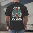 Antisocial Introvert I Like Being Alone Men's Back Print T-Shirt Antisocial Introvert I Like Being Alone Men's Back Print T-Shirt
