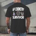 AP Chemistry Survivor Graduation 2024 High School Men's Back Print T-Shirt