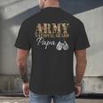 Army National Guard Papa Army National Guard Graduation Papa Men's Back Print T-Shirt