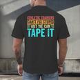 Athletic Trainers Fix Stupid Sports Graduation Vintage Men's Back Print T-Shirt