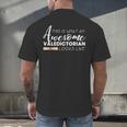 What An Awesome Valedictorian Looks Like Graduation Tee Men's Back Print T-Shirt