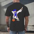 Basketball Dabbing Shirt Senior Graduation Him Her Men's Back Print T-Shirt
