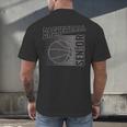 Basketball Senior For Boys &Girls Class 2025 Graduation Men's Back Print T-Shirt