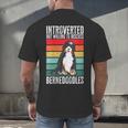 Bernedoodle Dog Introvert Bernedoodle Men's Back Print T-Shirt Bernedoodle Dog Introvert Bernedoodle Men's Back Print T-Shirt