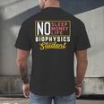 Biophysics Major Student Shirt Graduation College Men's Back Print T-Shirt