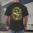 Book Dragon Reading Books Bookworm Fantasy Men's Back Print T-Shirt Book Dragon Reading Books Bookworm Fantasy Men's Back Print T-Shirt
