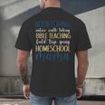 Book Loving Nature Walk Taking Bible Teaching Field Trip Men's Back Print T-Shirt Book Loving Nature Walk Taking Bible Teaching Field Trip Men's Back Print T-Shirt