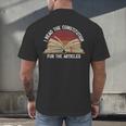 Book Vintage I Read The Constitution For The Articles Men's Back Print T-Shirt
