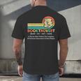 Booktrovert Definition Book Lover Men's Back Print T-Shirt Booktrovert Definition Book Lover Men's Back Print T-Shirt