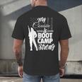 Boot Camp Graduation Military Cousin Support Tee Men's Back Print T-Shirt
