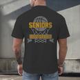 Boys Basketball Senior Class Of 2021 Teenage Graduation Men's Back Print T-Shirt
