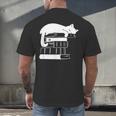 Cat Book Books And Cats Cat Lover Cat Mom Book Lovers Men's Back Print T-Shirt Cat Book Books And Cats Cat Lover Cat Mom Book Lovers Men's Back Print T-Shirt