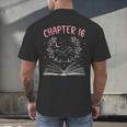 Chapter 16 Birthday Reading Book Lovers 16 Year Old Men's Back Print T-Shirt
