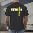 Cheerleading Senior Night Cheer Senior 2025 Graduation 11 Men's Back Print T-Shirt