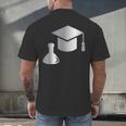 Chemistry Science Degree Graduation Men's Back Print T-Shirt