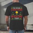Christmas Inventing Team Inventing Introvert Xmas Men's Back Print T-Shirt Christmas Inventing Team Inventing Introvert Xmas Men's Back Print T-Shirt