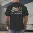 Class Of 1983 Shirt Leopard Senior Graduation Class Reunion Men's Back Print T-Shirt