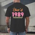 Class Of 1989 School Graduation Meetup Reunion Men's Back Print T-Shirt