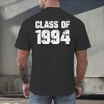 Class Of 1994 High School College Graduation Reunion T-Shirt Men's Back Print T-Shirt