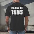 Class Of 1995 High School College Graduation Reunion T-Shirt Men's Back Print T-Shirt