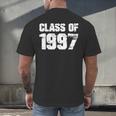 Class Of 1997 High School College Graduation Reunion T-Shirt Men's Back Print T-Shirt