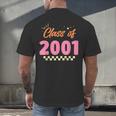 Class Of 2001 Meetup School Graduation Reunion Men's Back Print T-Shirt