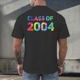Class Of 2004 School Reunion College Highschool Graduation Men's Back Print T-Shirt