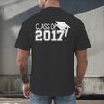 Class Of 2017 Cute Graduation T-Shirt Men's Back Print T-Shirt