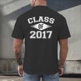 Class Of 2017 Graduation Shirt Senior For Graduates Men's Back Print T-Shirt