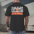 Class Of 2018 Alm18hty Senior 2018 Graduation T-Shirt Men's Back Print T-Shirt