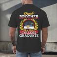 Class Of 2018 Graduation Tshirt For Brother Of Graduate Men's Back Print T-Shirt