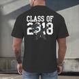 Class Of 2018 Graduation Dabbing Panda Bear Men's Back Print T-Shirt