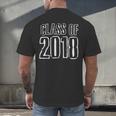Class Of 2018 Senior Graduation Men's Back Print T-Shirt
