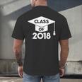 Class Of 2018 Senior T-Shirt Graduation Shirt Men's Back Print T-Shirt